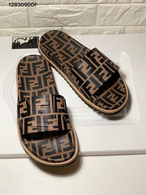 fendi men's loafers|fendi slides men's sale.